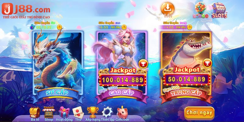 Nhiều phòng trải nghiệm phù hợp với mọi cấp độ khác nhau